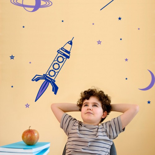 Per aspera ad astra_kids wall sticker