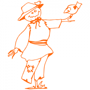 Scarecrow_kids wall sticker